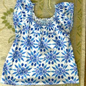 Hill House Linen Paz Top- XL